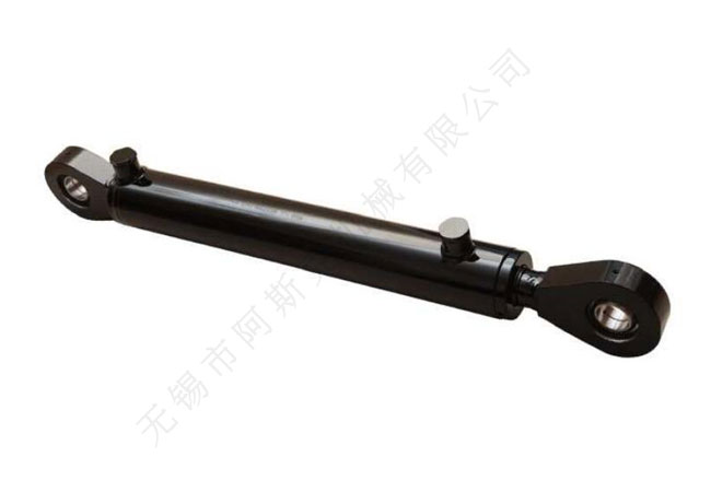 Welded double acting hydraulic cylinder